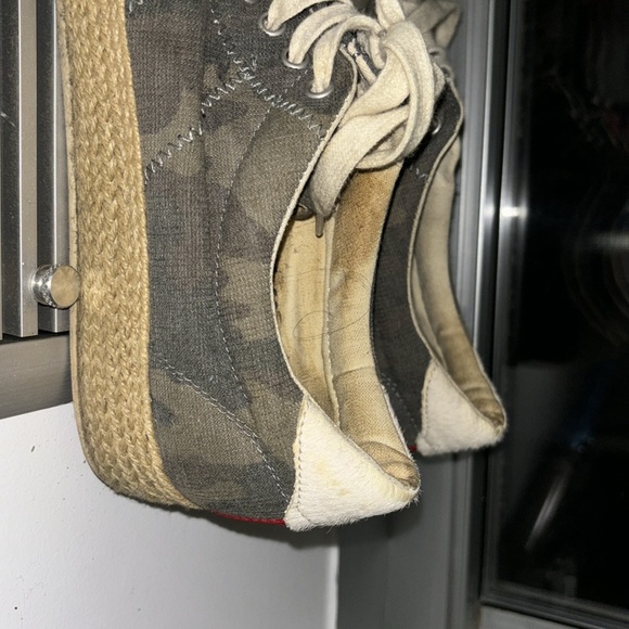 Dolce Vita Women's Tala Camouflage Print Espadrille Platform Sneakers - Picture 7 of 8